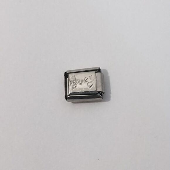 Xavier Italian Link Stainless Steel Charm for Nomination Style Bracelet - Picture 2 of 2